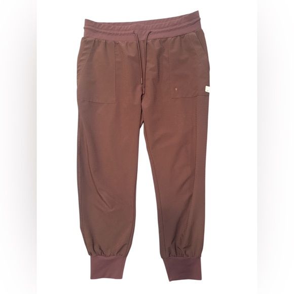 Vuori Women’s Jogger Pants Dusty Rose Mauve Size Large Flawed - Picture 2 of 10